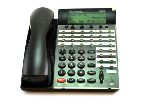NEC Dterm Series E DTP-32D-1 Black Display Phone 590061 Hearing Aid Compatible 