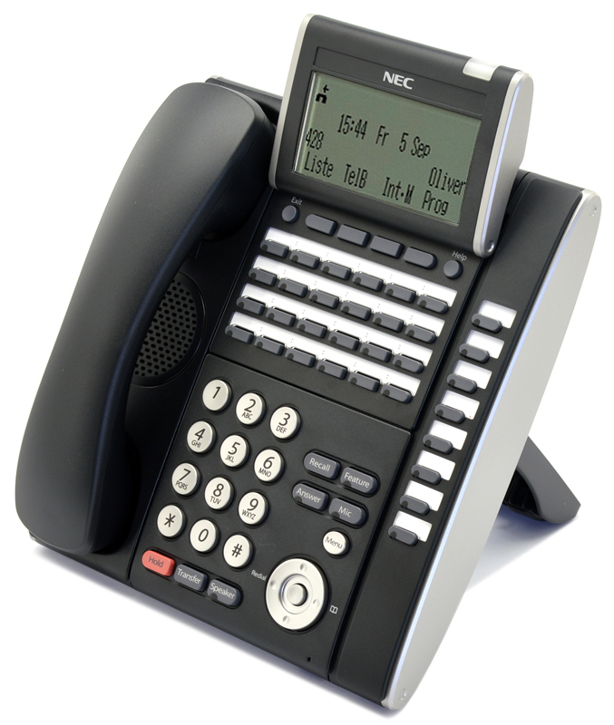 Telephone Handset XD TEL DLV NEC DTL-32D-1 ITL-32D-1 ILV Z-Y BK BK Z-Y XD BK 