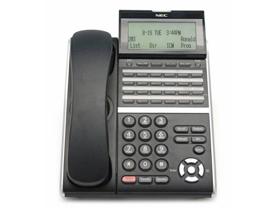 NEC Univerge DT400 DTZ-24D-3 24-Button Black Display Phone (650004) NEC Univerge DT400 DTZ-24D-3 24-Button Black Display Phone (650004)