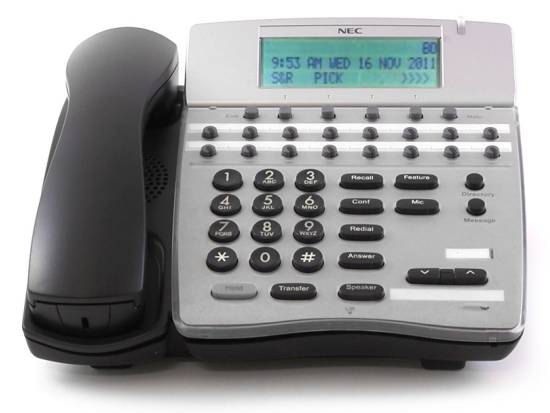 NEC Elite IPK DTH-16D-1 16 Button Black Display Speakerphone (780075) NEC Elite IPK DTH-16D-1 16 Button Black Display Speakerphone (780075)