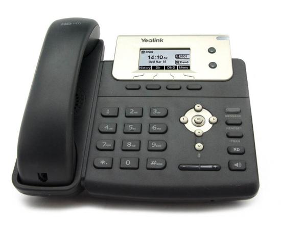 Yealink SIP-T21P E2 Black 10-Button Digital Display VoIP Phone - Grade B Yealink SIP-T21P E2 Black 10-Button Digital Display VoIP Phone - Grade B