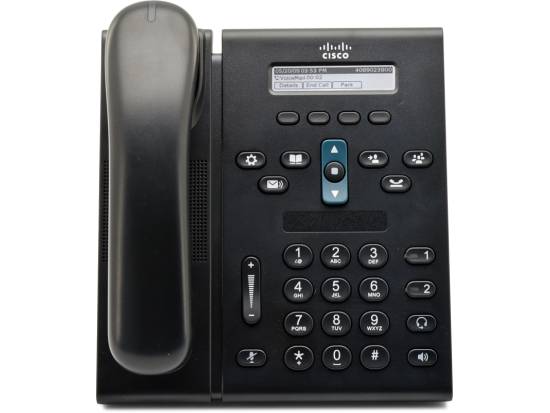 Cisco CP-6921 Black IP Display Speakerphone - Grade A Cisco CP-6921 Black IP Display Speakerphone - Grade A