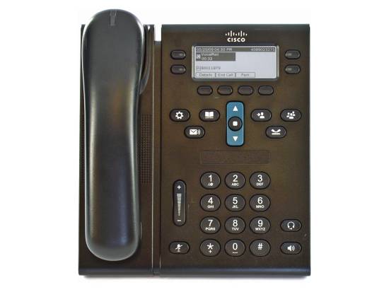 Cisco CP-6941 Charcoal IP Display Speakerphone - Grade A Cisco CP-6941 Charcoal IP Display Speakerphone - Grade A
