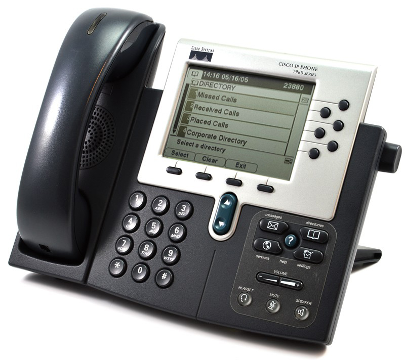 Cisco CP-7970G SIP VoIP IP Phone PoE Bulk 