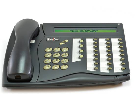 Tadiran 280D Coral Flexset Charcoal Display Phone - Grade B Tadiran 280D Coral Flexset Charcoal Display Phone - Grade B