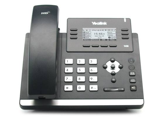 Yealink SIP-T42S Black Gigabit IP Display Speakerphone - Grade A Yealink SIP-T42S Black Gigabit IP Display Speakerphone - Grade A