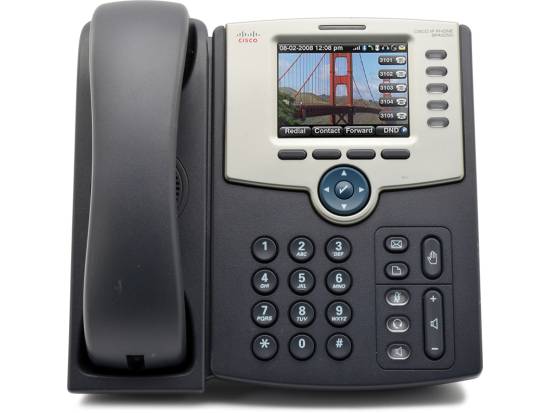 Cisco SPA525G2 Charcoal IP Color Display Speakerphone - Grade B Cisco SPA525G2 Charcoal IP Color Display Speakerphone - Grade B