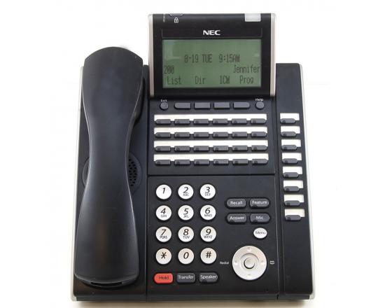 NEW BK NEC ITL-32D-1 - DT730-32 Button Display IP Phone Black Stock# 690006 