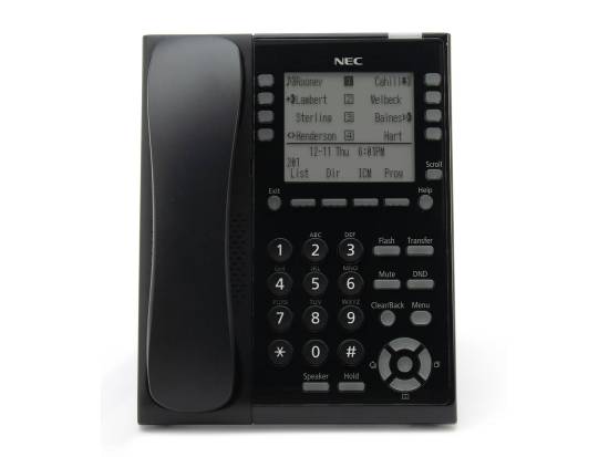 NEC SL2100 8-Button Black IP Self-Labeling Speakerphone NEC SL2100 8-Button Black IP Self-Labeling Speakerphone