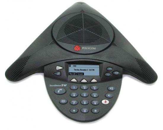 Polycom SoundStation 2W 2201-67800-022 2.4 GHz Wireless Conference Phone for sale online 