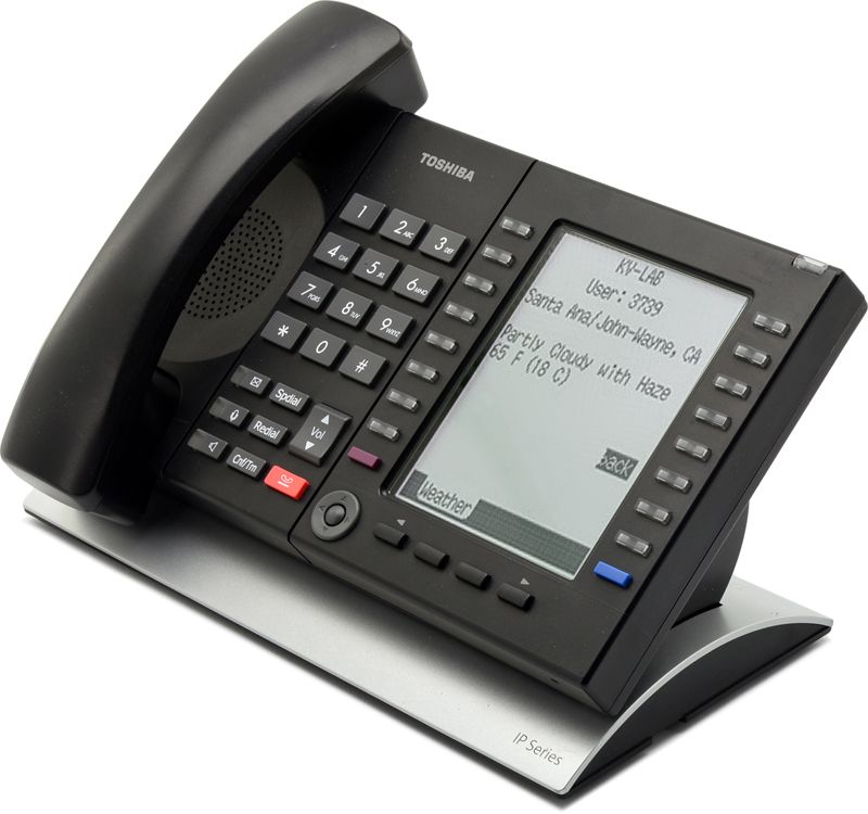 Toshiba Strata IP5531-SDL 20-Button IP Display Speakerphone - Grade B