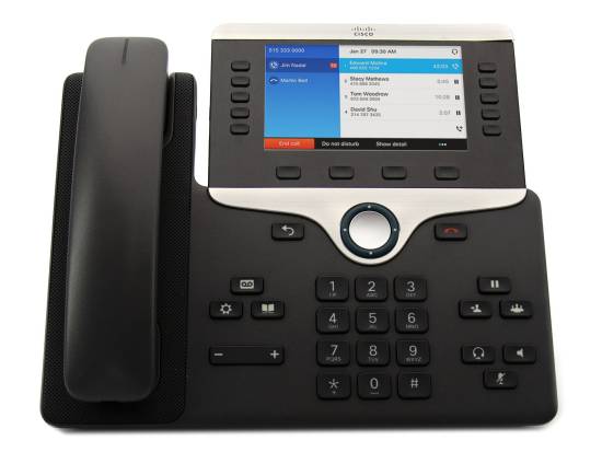 Cisco CP-8841 Black Gigabit IP Display Speakerphone - Grade A Cisco CP-8841 Black Gigabit IP Display Speakerphone - Grade A