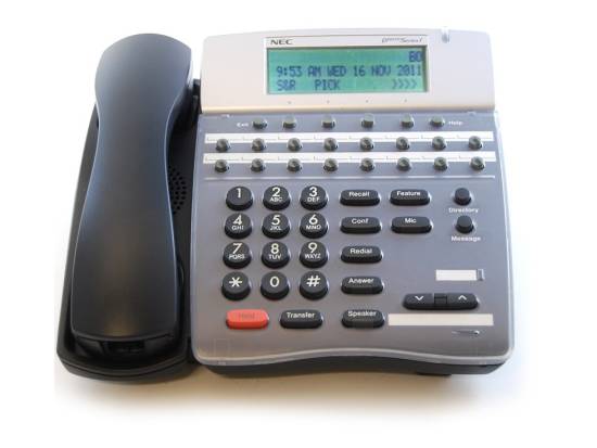 NEC DTR-16D-1 Black Display Speaker Phone (780047) - Grade B NEC DTR-16D-1 Black Display Speaker Phone (780047) - Grade B