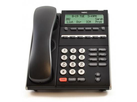 NEC Univerge DT300 DTL-6DE-1 Black 6-Button Display Speakerphone (680001) - Grade B