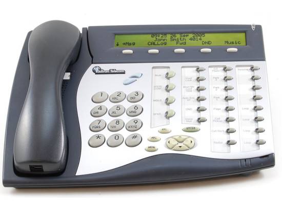 Tadiran Coral Flexset 281S Charcoal Display Phone - Silver Face - Grade B Tadiran Coral Flexset 281S Charcoal Display Phone - Silver Face - Grade B