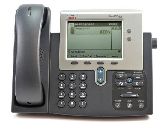 Cisco CP-7941G Charcoal IP Display Speakerphone - Grade B Cisco CP-7941G Charcoal IP Display Speakerphone - Grade B
