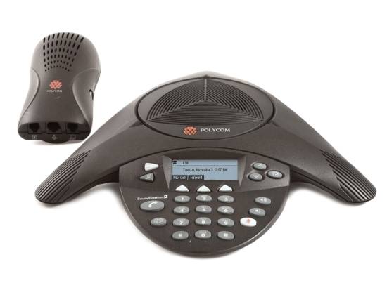 Polycom SoundStation 2 LCD Conference Phone (2201-16000-001) - Grade B Polycom SoundStation 2 LCD Conference Phone (2201-16000-001) - Grade B