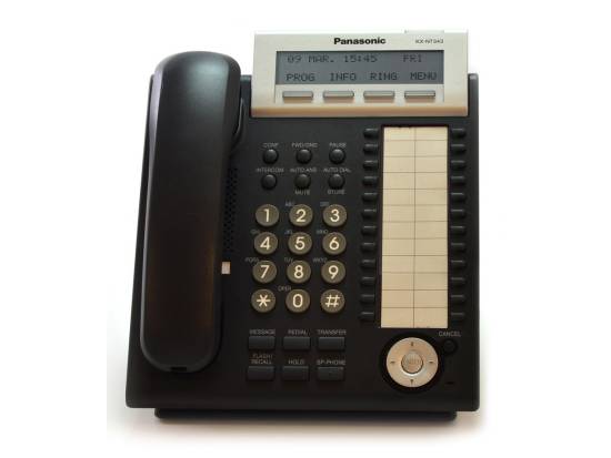 Panasonic KX-NT343-B Black Backlit Display VoIP Phone - Grade B Panasonic KX-NT343-B Black Backlit Display VoIP Phone - Grade B