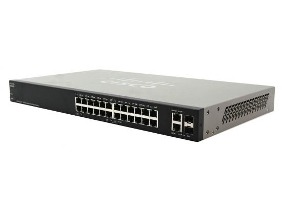 Cisco SG200-26P 24-Port 10/100/1000 Ethernet Smart Switch