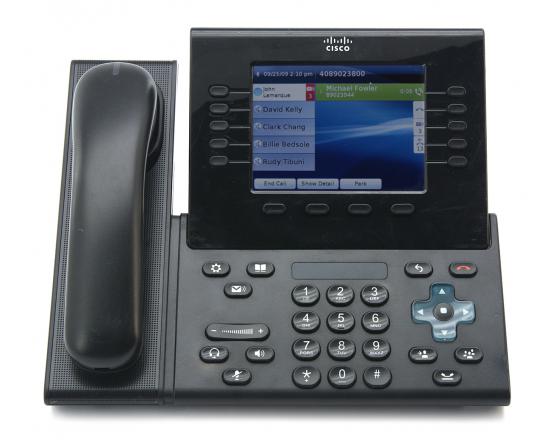 Cisco CP-9951 Gigabit IP Charcoal Video Phone - Grade A Cisco CP-9951 Gigabit IP Charcoal Video Phone - Grade A