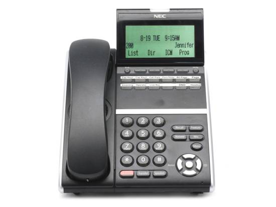 NEC DTZ-12D-3 DT400 12-Button Black Display Phone - Grade B NEC DTZ-12D-3 DT400 12-Button Black Display Phone - Grade B