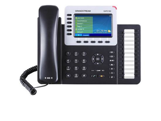 GrandStream GXP2160 6-Line Color LCD Gigabit IP Phone GrandStream GXP2160 6-Line Color LCD Gigabit IP Phone
