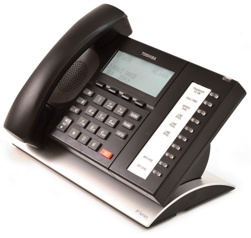 Toshiba Strata IP5122-SD Black IP Display Speakerphone - Grade B